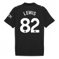 Stroje piłkarskie Manchester City Rico Lewis #82 Koszulka Wyjazdowej 2025-26 Krótki Rękaw
